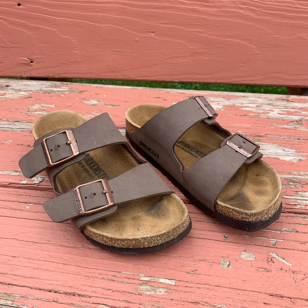 Birkenstock Unisex Arizona Two-Strap Buckle Slide Footbed Sandal